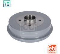 2x BRAKE DRUM 176963 FOR RENAULT K7M 710 1.6L 4cyl LOGAN I