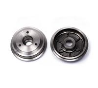 2x Brake drum 6065520 KRAFT AUTOMOTIVE for CITROËN PEUGEOT