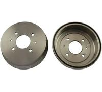 2x Brake drum BD-5865 KAVO PARTS for MITSUBISHI COLT VI