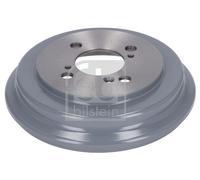 2x Brake Drum Braking System Febi Bilstein 183868 Fits Suzuki Swift