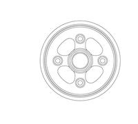 TRW DB4555 Brake drum
