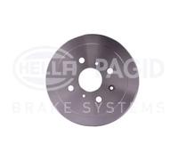HELLA 8DT 355 300-581 Brake drum
