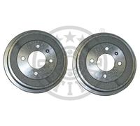 2x Brake drum Rear Axle BT-1410 OPTIMAL for SEAT VW SKODA