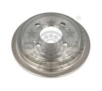 2x Brake drum Rear Axle BT-2070 OPTIMAL for HONDA JAZZ II