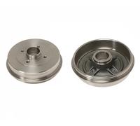 2x Brake drum Rear Axle J3401026 NIPPARTS for NISSAN NOTE MICRA II MICRA III