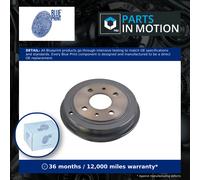 2x Brake Drums (Pair) fits FIAT PANDA Rear 1.1 1.2 1.4 1.3D 2003 on 169A5.000