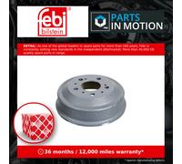 Rear Brake Drum Fits FIAT Ducato 230 Peugeot Boxer Citroen Jumper Rel Febi 10664