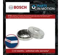 2x Brake Drums (Pair) Rear 0986477199 Bosch Set 424310D010 DB270 Quality New