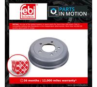 Rear Brake Drum Fits Mercedes Benz T 1 Model 601 OE 6014235101 Febi 18491