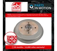 Rear Brake Drum and Bearing Fits Citroën OE 4247.46 Febi 171094