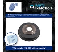 2x Brake Drums (Pair) Rear 227mm ADBP470026 Blue Print Set 1752037 1763131 New
