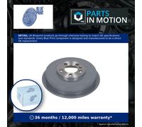 2x Brake Drums (Pair) Rear 230mm ADBP470035 Blue Print Set 1J0609617B Quality
