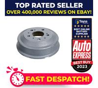 2x Brake Drums (Pair) Rear 254.2mm 10664 Febi Set 424738 1306211080 Quality New