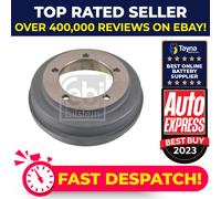 2x Brake Drums (Pair) Rear 254mm 171073 Febi Set 4146930 ME1C1J1126AE 1C1W1126AB