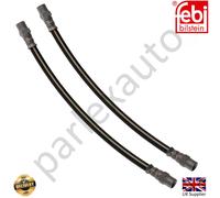 2x Brake Hose Front Axle For Mercedes-Benz 123 124 190 A1294280035 A1234280635