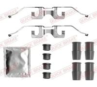 2x BRAKE PAD FITTING KIT 109-0044 QUICK BRAKE for FORD FIESTA VI FOCUS III