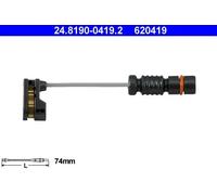 2x Brake pad wear sensor Disc Brake 24.8190-0419.2 ATE for MERCEDES-BENZ E-CLASS