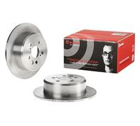 2x BREMBO 08.5625.40 Brake Disc Rear Solid Fits Toyota Carina E Celica Corona