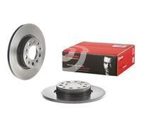 2x BREMBO 08.9364.11 Brake Disc Rear Solid Braking Fits Alfa Romeo 159 Brera
