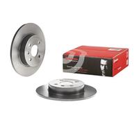 2x BREMBO 08.9826.11 Brake Disc Rear Fits Opel Astra Combo Corsa Meriva Vauxhall