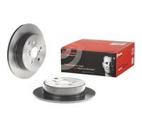 2x BREMBO 08.A335.11 Brake Disc Rear Solid 280mm Outer ∅ Fits Toyota Avensis