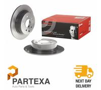 2x BREMBO 08.A715.11 Brake Disc Rear Solid Coated Braking System Fits Nissan