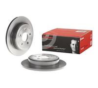 2x BREMBO 08.A863.11 Brake Disc Rear Solid Fits Jeep Commander Grand Cherokee