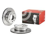 2x BREMBO 09.7314.14 Brake Disc Front Internally Vented With Bolts For VW LT