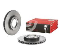 2x BREMBO 09.8071.11 Brake Disc Front Fits Mitsubishi Challenger / Shogun Sport