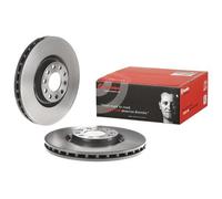 2x BREMBO 09.8689.11 Brake Disc Front Internally Vented Fits Audi A4 A6 Allroad