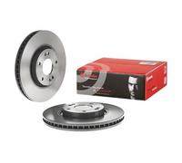 2x BREMBO 09.A532.11 Brake Disc Front Fits Hyundai i40 ix35 Sonata Tucson Kia