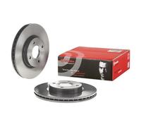 2x BREMBO 09.C422.11 Brake Disc Front Fits Ford B-Max Fiesta Tourneo Courier