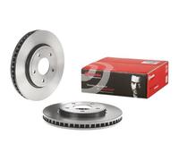 2x BREMBO 09.C544.11 Brake Disc Front Fits Nissan Leaf NV200 NV200 / Evalia