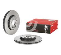 2x BREMBO 09.D509.11 Brake Disc Front Fits Mercedes-Benz Citan Renault Kangoo