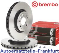 2x BREMBO front brake discs for Mercedes-Benz GLE ML M-Class W166 GLE Coupe C292