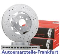 2x BREMBO Front Brake Discs Mercedes-Benz AMG GT CLS + E W212 C W204 63 AMG