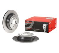 2x Brembo Rear 302mm Solid Brake Discs Fits Land Rover Freelander 2 LR039935
