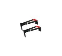 2x Brick Tongs Adjustable Lifter Lifting Carrying Carrier 6-10 Bricks CT
