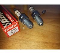 2x BRISK BR12S-nc9 Upgrade Spark Plugs fit: Suzuki VZ 800 Marauder - 1997-2004