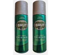 2x Brut Deodorant Spray Original 200ml