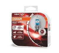 OSRAM Night Breaker Laser +150% Light HB4 Headlight Bulbs (Twin) 9006NL-HCB