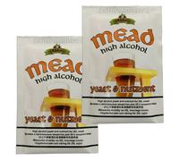 2X Bulldog Mead Yeast & Nutrient High Alcohol 28g for 20-25L