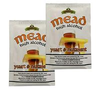 2X Bulldog Mead Yeast & Nutrient High Alcohol 28g for 20-25L