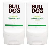 2x Bulldog Skincare Original Attershave Balm 100ml with Aloe Vera