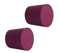 2x Bung Demijohn Rubber Cork - Solid NOT Drilled Un-Bored - Bottle Stopper