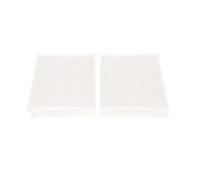 2x Cabin filter Particulate Filter 1 987 435 015 BOSCH for HYUNDAI i800 Travel