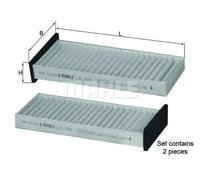 Pollen / Cabin Filter fits MITSUBISHI SPACE STAR 1.3 1.6 1.8 1.9D 98 to 04 Mahle