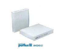 2x Cabin filter Pollen Filter AH245-2 PURFLUX for CITROËN PEUGEOT DS