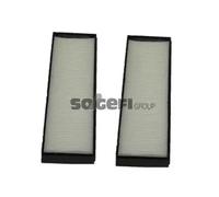 2x Cabin filter Pollen Filter AH310-2 PURFLUX for HYUNDAI i20 I