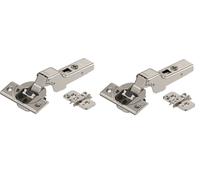 2x Cabinet Hinge Set Blum Blumotion Center Stop Hinge Cup Band 71B3650